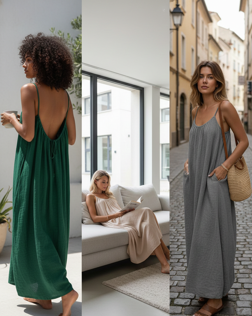 SHAKHA™ "Quiet Love" Cami Dress