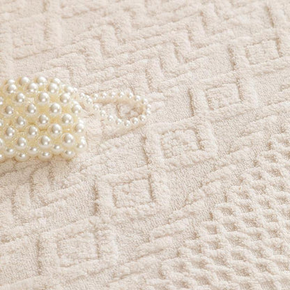 Solid Color Sofa Cover: Non-Slip Sofa Slipcover, Soft Sofa Towel & Comfortable Throw Pillowcase, Sofa Protector for Home Living Room